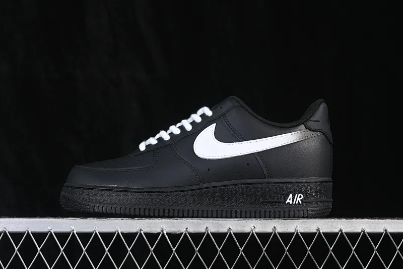 All categories Nk Air Force 1 Air Force series Nk Air Force 1 Low Air Force low-top Nike Air Force 1'07 Low Two-dimensional theme Black and white hook Air Force 1 low-top casual sneakers ZH0316-100